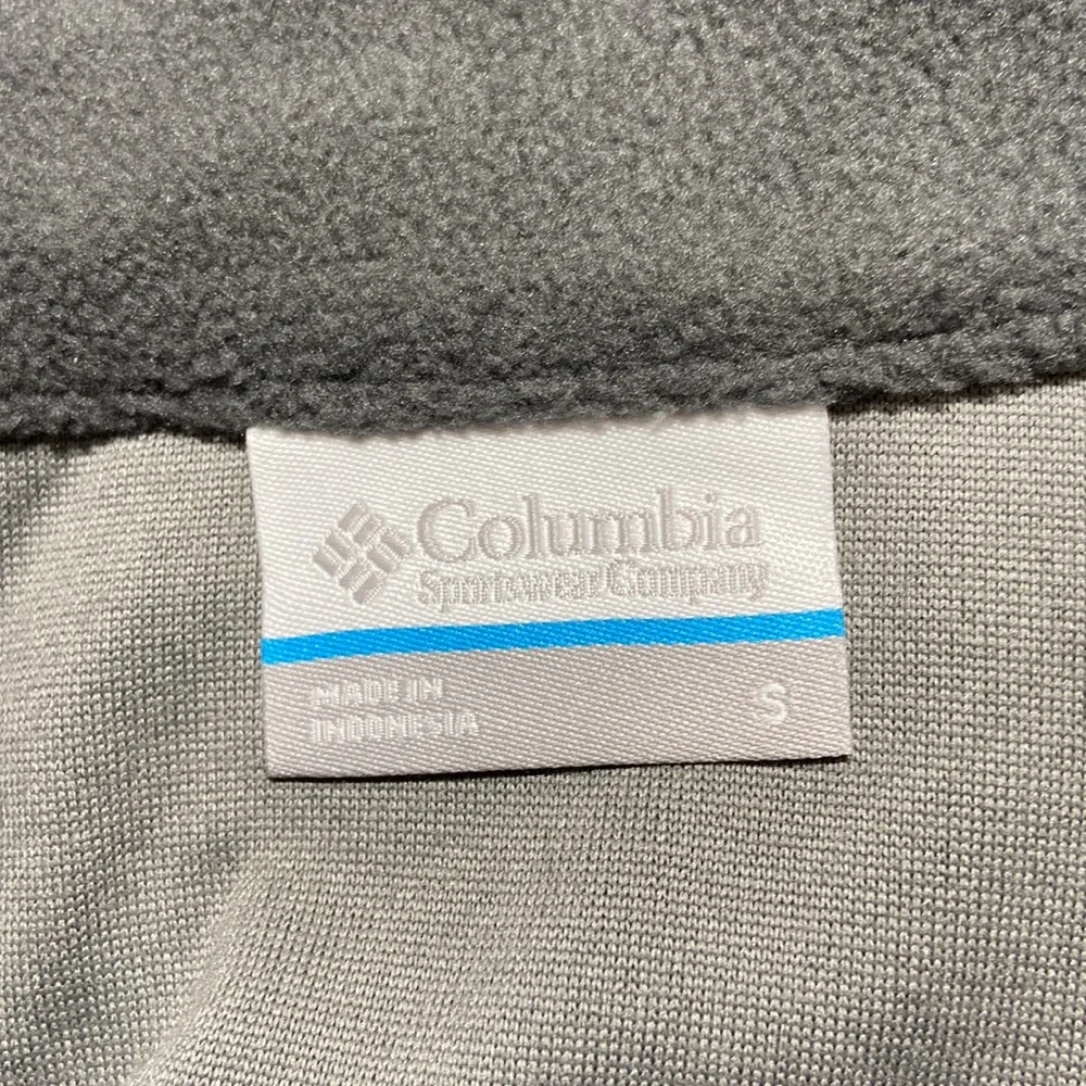 Columbia Fleece Long Sleeve Quarter Zip Pull Over New Size Small